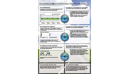 De Ford Econo Check getest � Hoe �groen� is onze rijstijl?