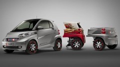 Een smart met aanhang - Rinspeed Dock-Go Concept