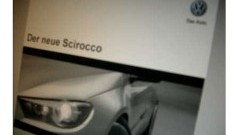 Volkswagen Scirocco klaar voor de start, brochure in beeld