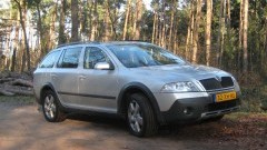 Skoda Octavia Scout 4x4 2.0 TDI staat zijn mannetje