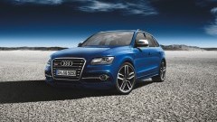 Exclusieve Audi SQ5 TDI houdt van blauw en sneeuwwit