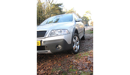 Skoda Octavia Scout 4x4 2.0 TDI staat zijn mannetje