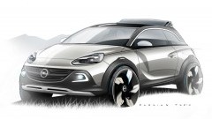Stoere en luchtige Opel Adam Rocks opent dak en deuren in Geneve
