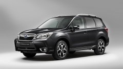 Subaru Forester Van op grijs kenteken