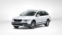 Skoda Superb in stoere outfit