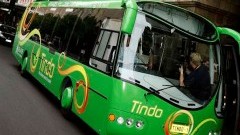 Tindo stadsbus rijdt op zonne-energie