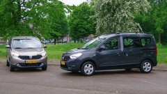 Tweestrijd: Dacia Dokker en Dacia Lodgy