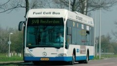 Feestelijke afsluiting vier jaar brandstofcelbus Amsterdam