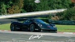 Snelste rondetijd Nordschleife voor Pagani Zonda F