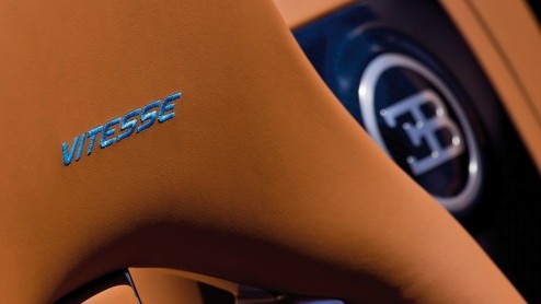 Tijdens de Volkswagen Group Night aan de vooravond van de Autosalon in Parijs heeft Bugatti een special edition van de Veyron 16.4 Grand Sport Vitesse voorgesteld. De 1200 pk sterke supercar is uitg
