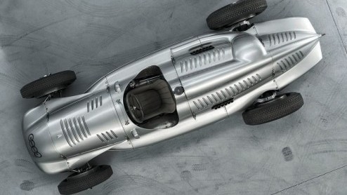 Audi heeft een mooie vondst gedaan; enkele weken geleden heeft Audi n van de uiterst zeldzame Auto Union Silberpfeile teruggekocht. Het is n van de legendarische raceautos uit de jaren dertig,