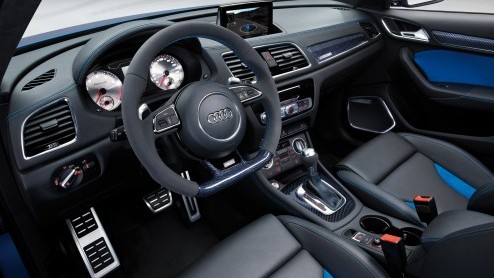 Over een ruime week steelt Audi de show van de autotentoonstelling in Peking met een pittige versie van de Q3, de RS Q3. Hoewel de 360 pk sterke variant nog wel een studiemodel is, tellen wij al af na
