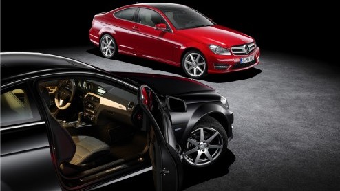 Net als bij de nieuwe B-Klasse heeft Mercedes-Benz ook voor de C-Klasse Coupe een Ambition pakket samengesteld. Voor een bedrag van 2495 euro monteert het merk allerlei handige extra's.