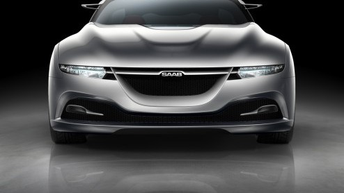 Saab deed de belofte een conceptcar te presenteren in Genve. En dit is 'm, de Saab PhoeniX. Een spectaculaire sportauto, genspireerd op de aerodynamische designfilosofie uit Zweden en met een heel i
