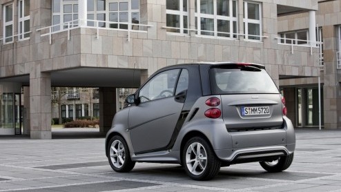 En dan nu officieel, de nieuwe look van de smart fortwo. Het nieuwe neusje met gewijzige bumper(s) zet de eigenwijze tweezitter opnieuw in het daglicht. De vernieuwde smart is te bestellen vanaf 13 fe