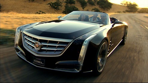 Cadillac beloofde na de aankondiging van de ELR nog iets leuks in het vat te hebben. En is hier is-ie dan; de Ciel concept. Een heerlijk luxe en bijzonder slagschip genspireerd op en gemaakt voor de 