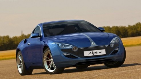 Komt-ie nou wel of niet? Een nieuwe Renault Alpine? Wij zouden niets liever willen, maar zekerheid is er niet. Wel hebben we een digitale designstudie hoe de legendarische, sportieve scheurneus kan re