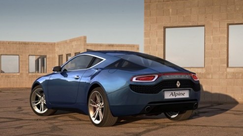 Komt-ie nou wel of niet? Een nieuwe Renault Alpine? Wij zouden niets liever willen, maar zekerheid is er niet. Wel hebben we een digitale designstudie hoe de legendarische, sportieve scheurneus kan re