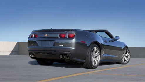 Chevrolet gaat de Los Angeles Auto Show op stelten zetten met n van de meest krachtige cabriolets ooit - de Camaro ZL1 Convertible. Lekker!