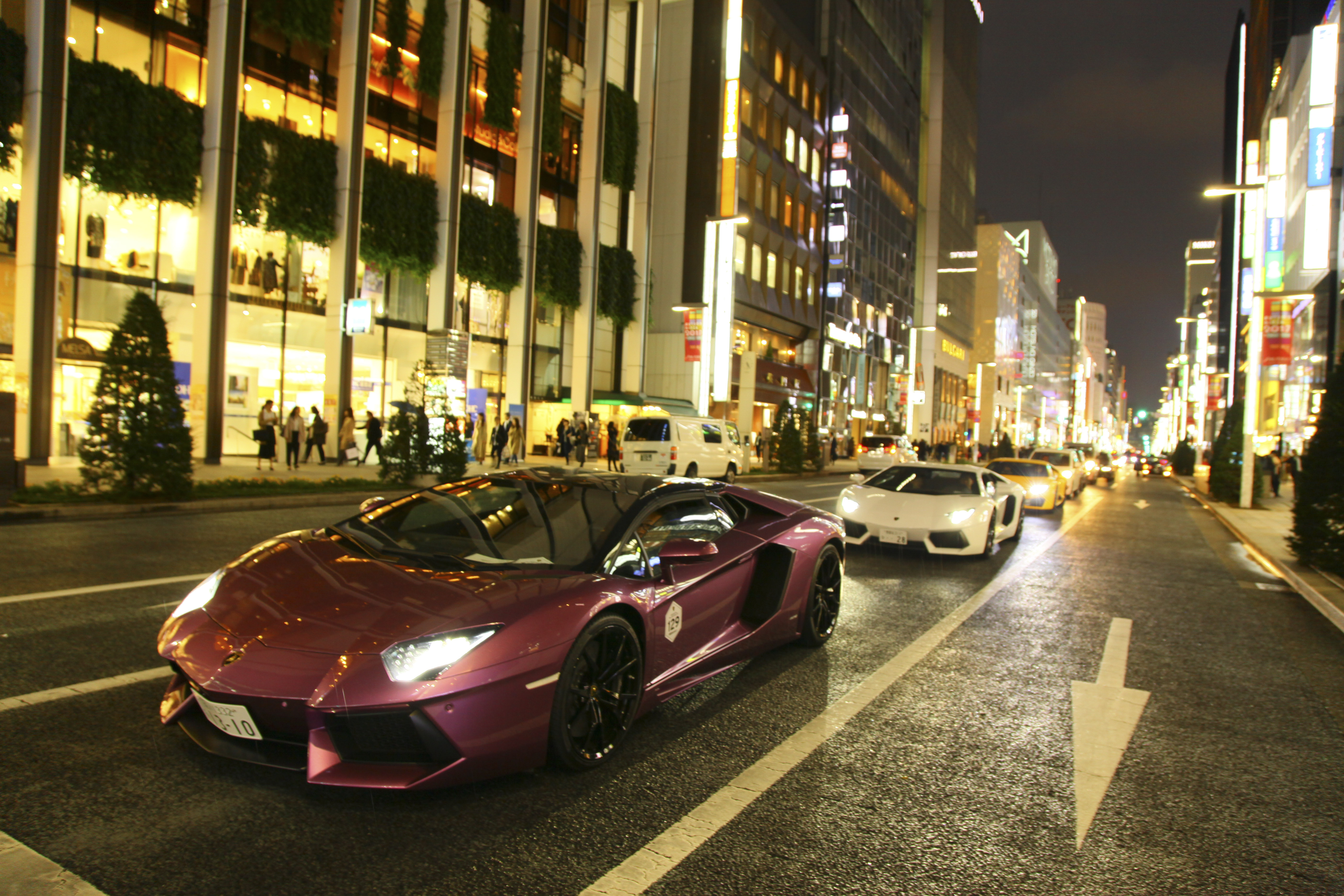 De 50-jarige aanwezigheid op de Japanse markt werd door Lamborghini afgelopen vrijdag feestelijk gevierd in de Japanse hoofdstad.