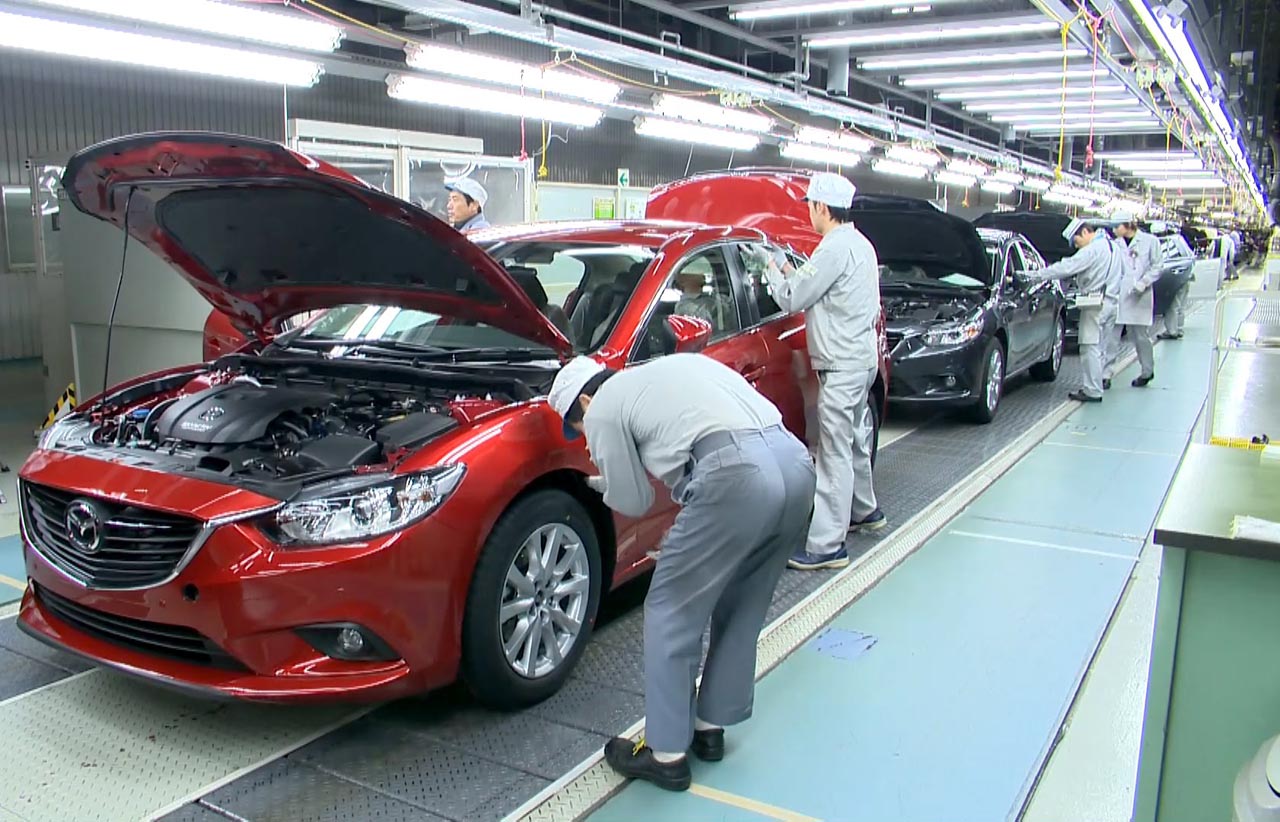 Mazda heeft in Japan zijn 50 miljoenste voertuig geproduceerd sinds 1931.