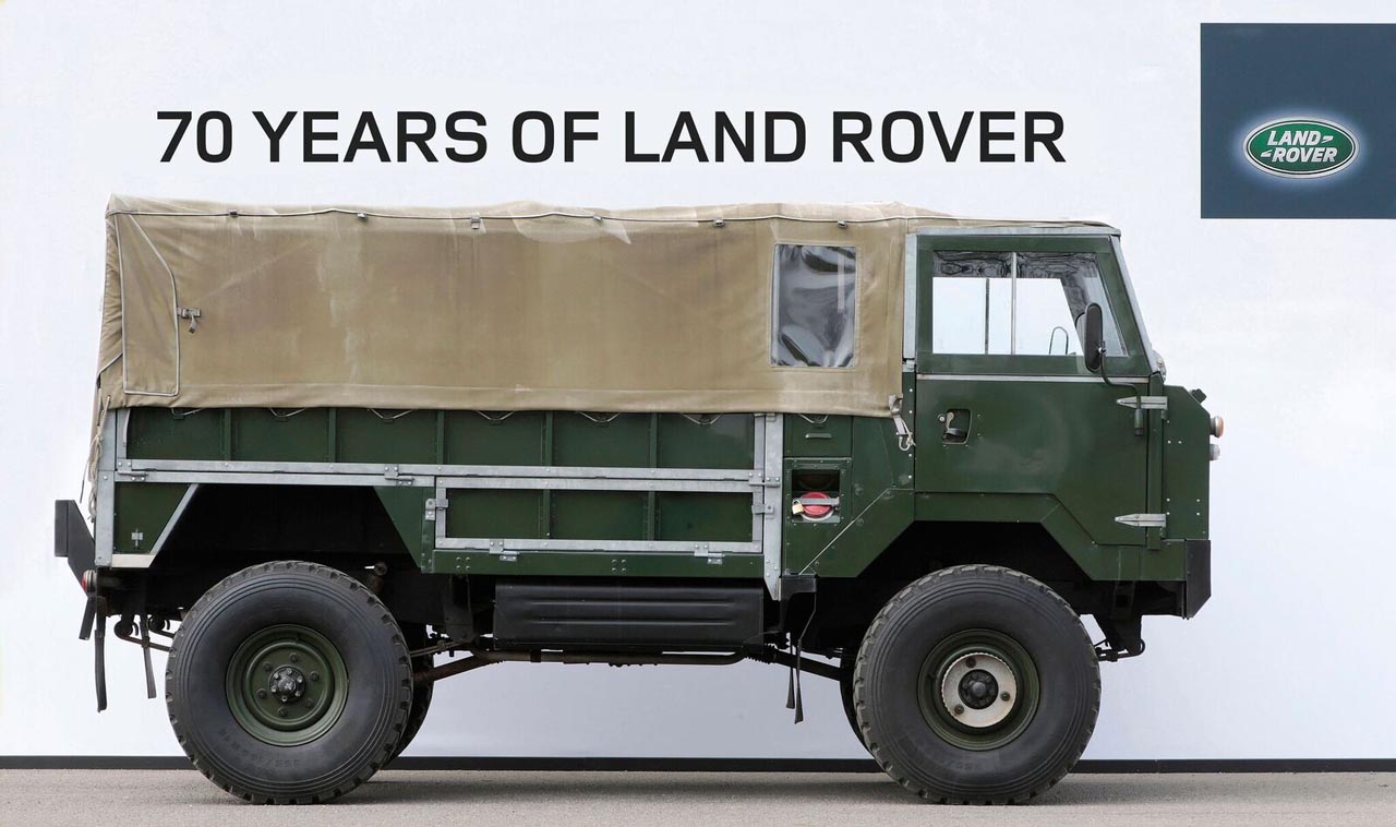 Land Rover bestaat 70 jaar en dat wordt gevierd met een uitgebreide video.