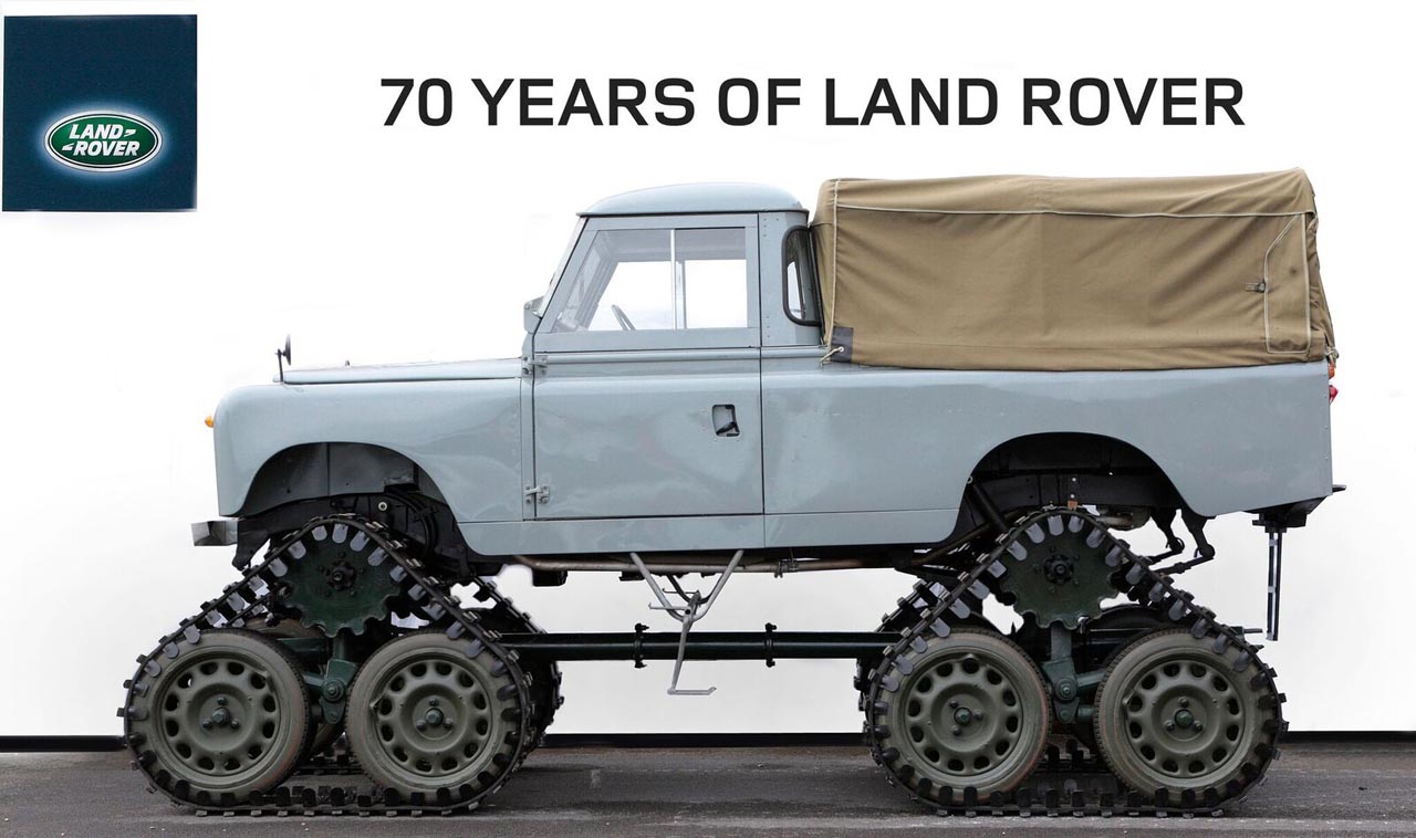 Land Rover bestaat 70 jaar en dat wordt gevierd met een uitgebreide video.