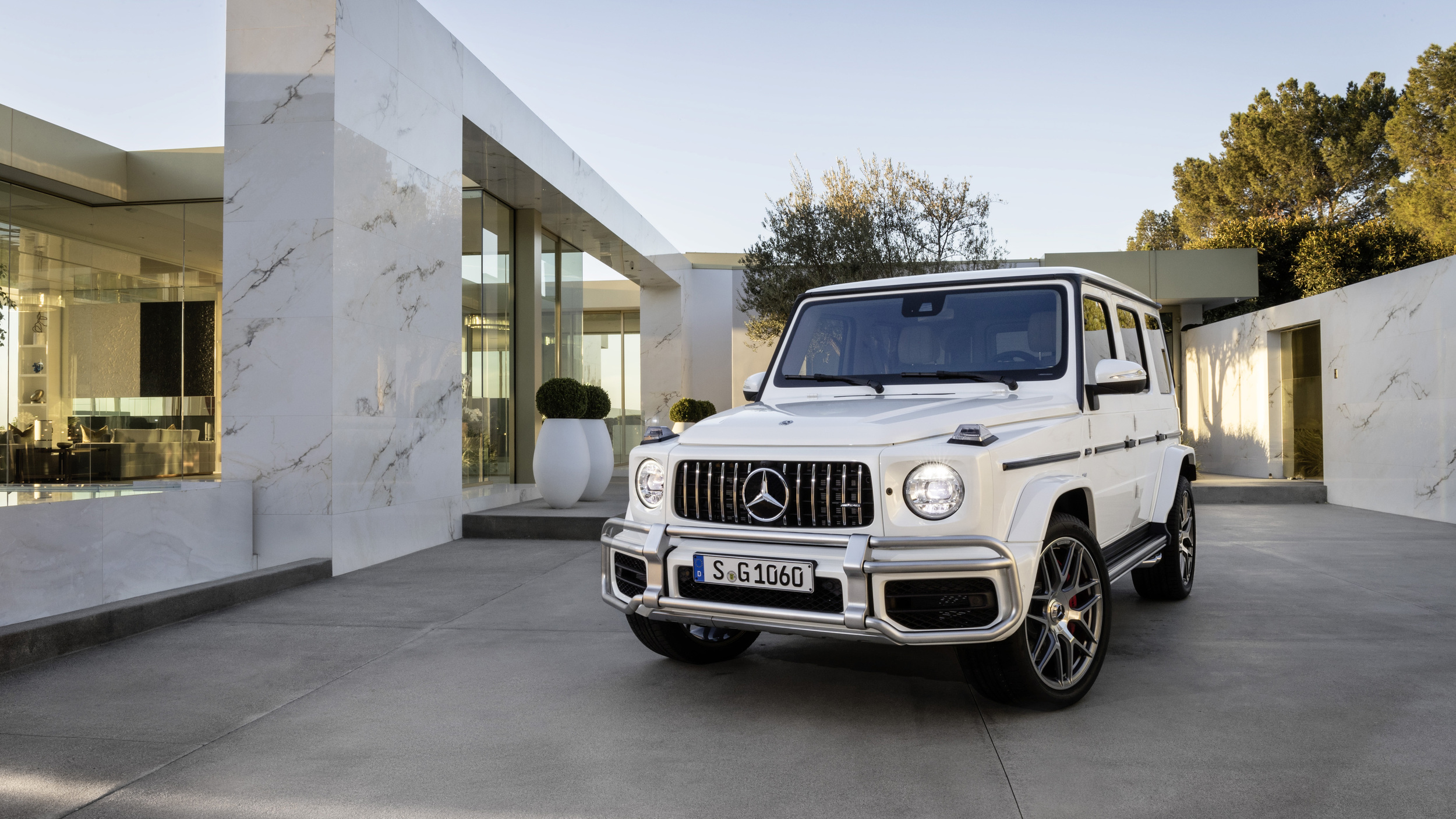 Mercedes lanceert in Genve de AMG-versie van de nieuwe G-klasse, de G63.