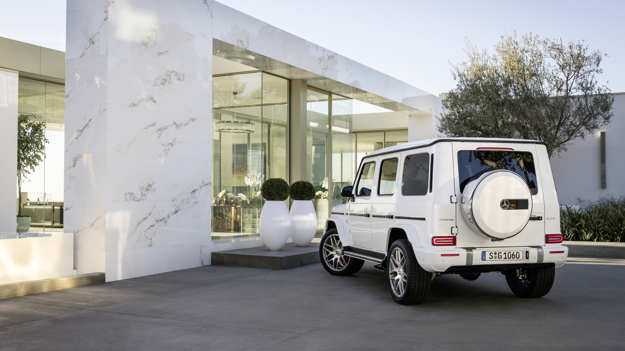 Mercedes lanceert in Genve de AMG-versie van de nieuwe G-klasse, de G63.