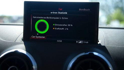Audi A3 e-tron plug-in hybride. Rijtest