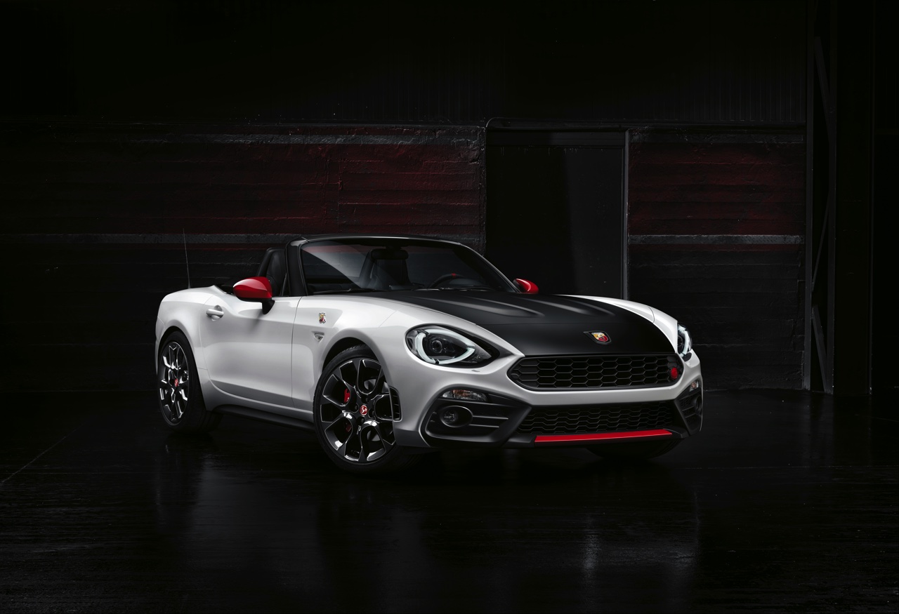 De Abarth 124 Spider is er klaar voor met zijn debuut op de Autosalon van Geneve.