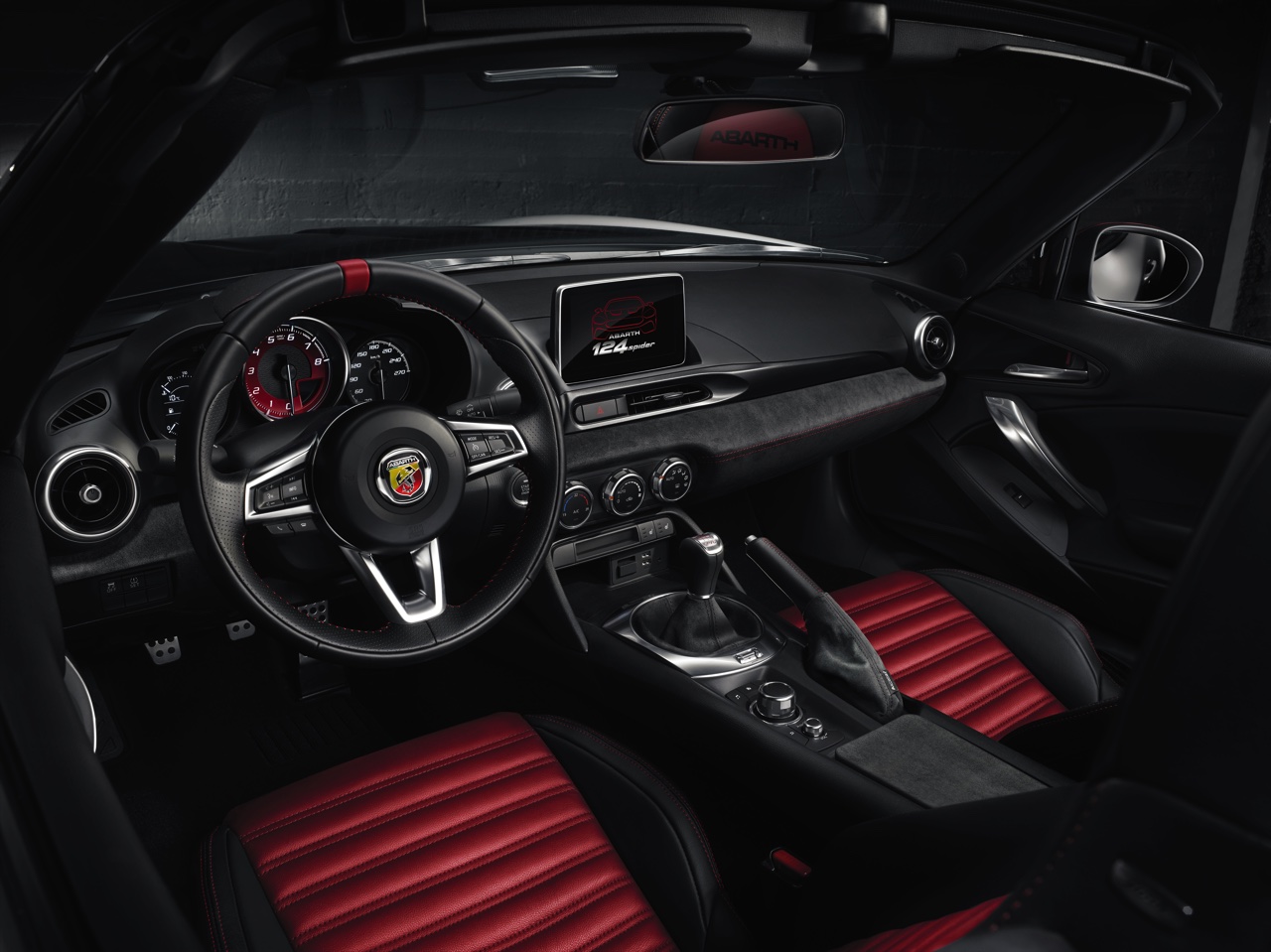 De Abarth 124 Spider is er klaar voor met zijn debuut op de Autosalon van Geneve.