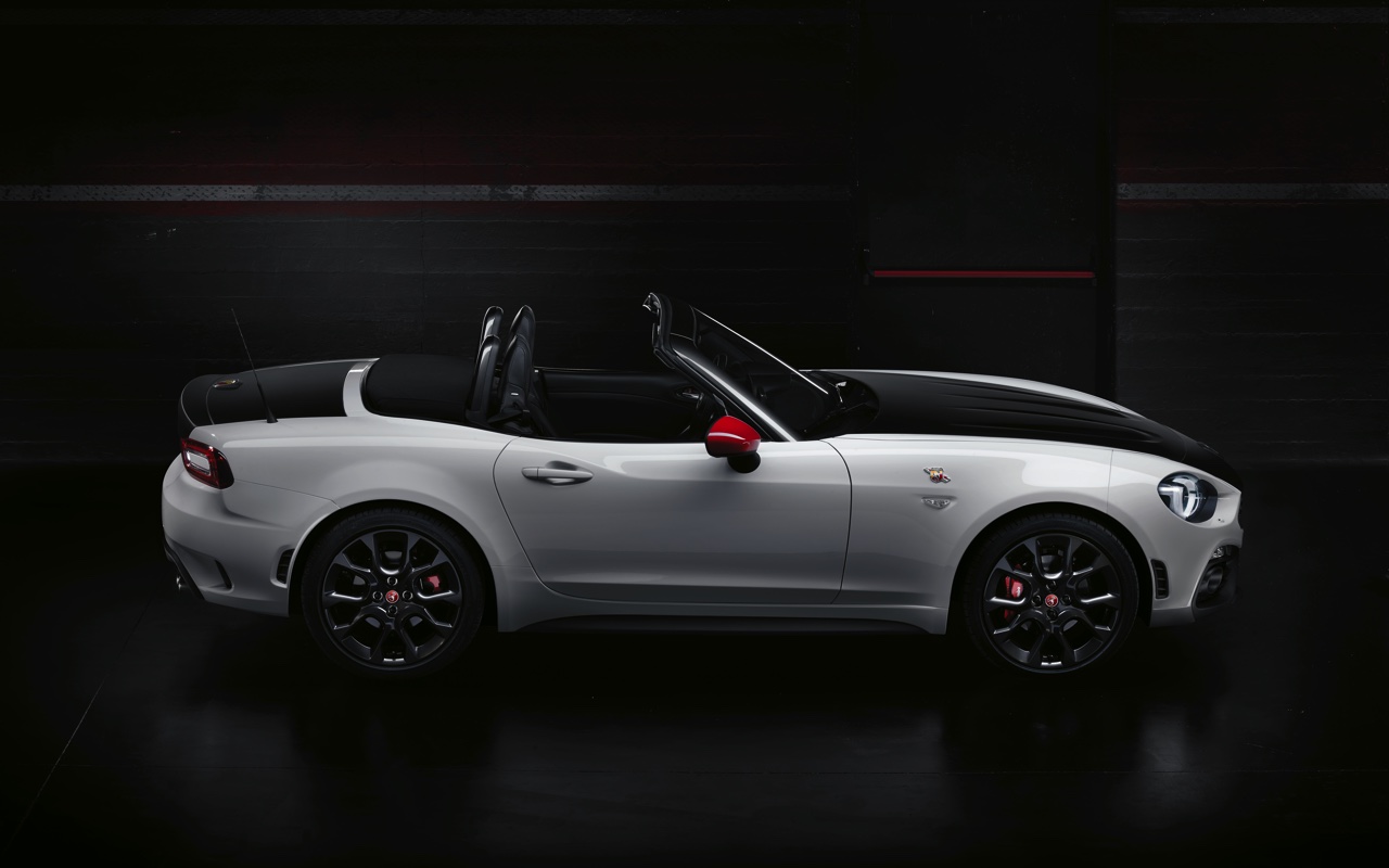 De Abarth 124 Spider is er klaar voor met zijn debuut op de Autosalon van Geneve.