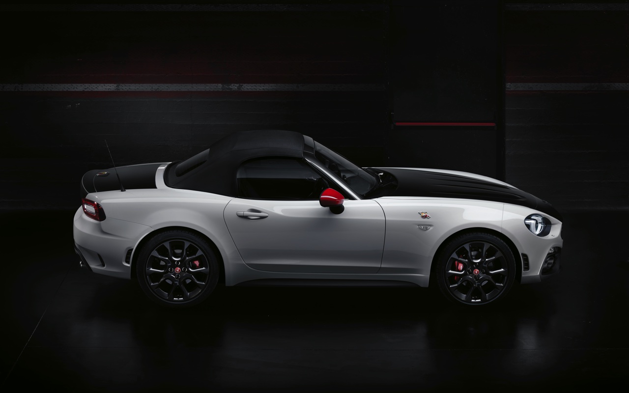 De Abarth 124 Spider is er klaar voor met zijn debuut op de Autosalon van Geneve.