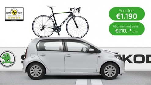 Een abonnement nemen op een nieuwe Skoda. Rijden voor een vast bedrag per maand met het Skoda abonnement.