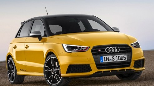 Teaser Audi S1 2.0 TFSI 230 pk, met A1 facelift.