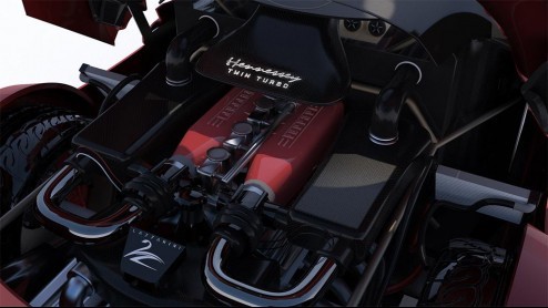 Lazarini Design ontwikkelt Alfa Romeo 4C Definitiva met 739 pk uit een 4.3 liter Ferrari-V8.