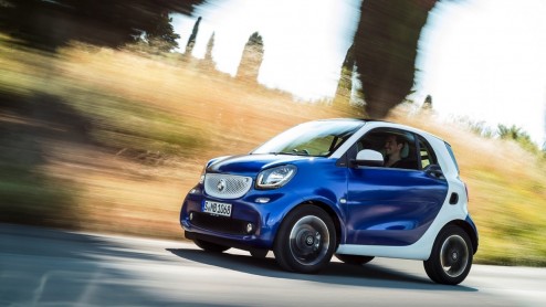 Nieuwe smart fortwo model 453 en forfour onthuld in Berlijn. Alle details nieuwe smart modellen.