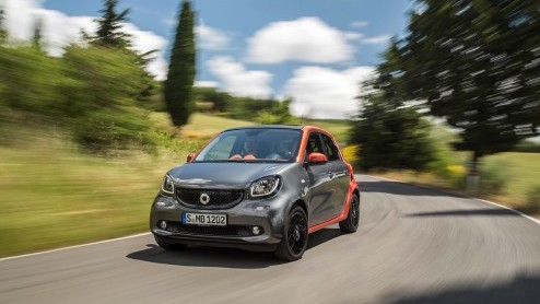 Nieuwe smart fortwo model 453 en forfour onthuld in Berlijn. Alle details nieuwe smart modellen.