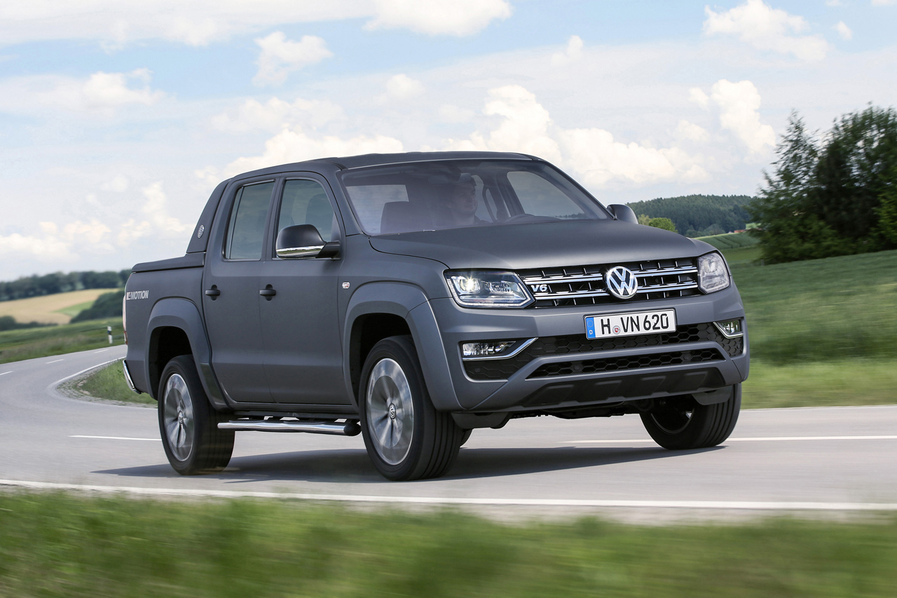 De Volkswagen Amarok kan worden besteld met de krachtigste V6 diesel.