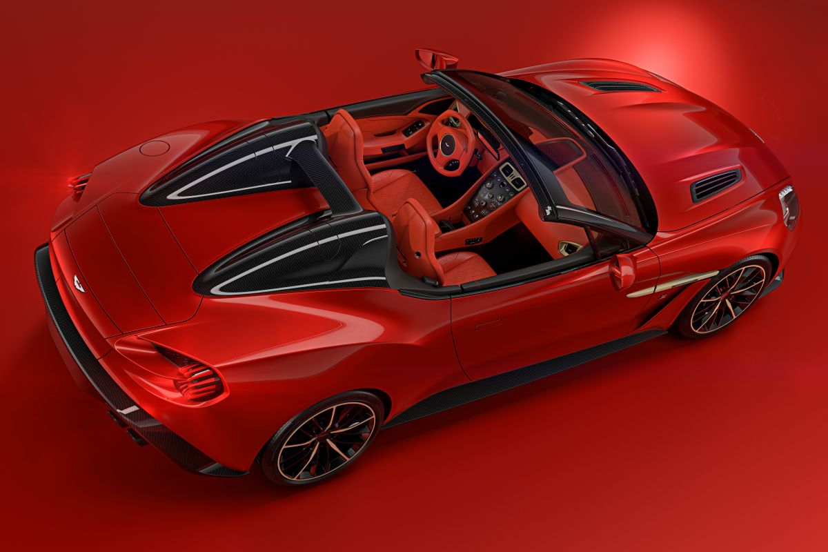 Aston Martin Vanquish als Zagato Speedster