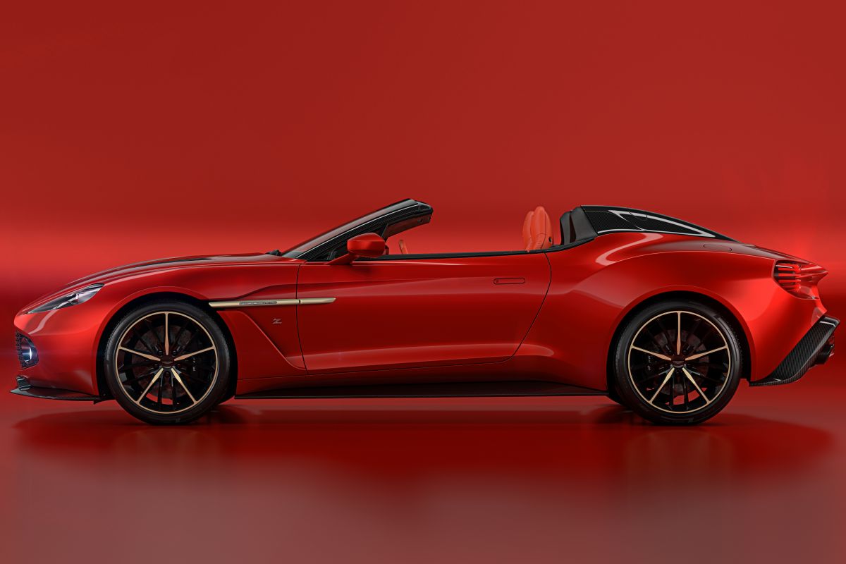 Aston Martin Vanquish als Zagato Speedster