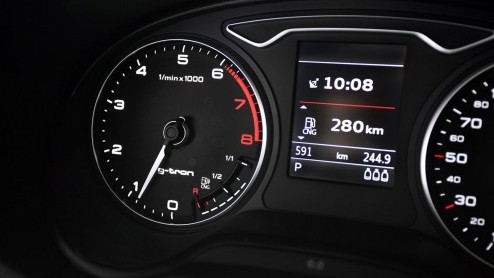 Audi A3 g-tron op benzine en aardgas is vanaf nu te bestellen vanaf 28.900 euro. Eerste levering in maart 2014.