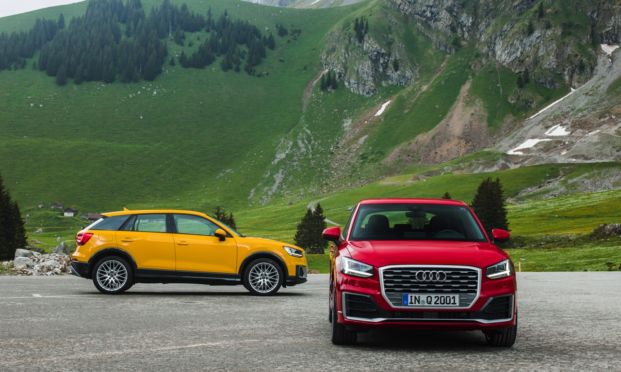 Autotest Audi Q2, een nieuwe compacte SUV met verfrissende design, goede basisuitrusting en fijne motoren. AutoVandaag test de Q2 1.0 TFSI en Q2 2.0 TDI quattro.