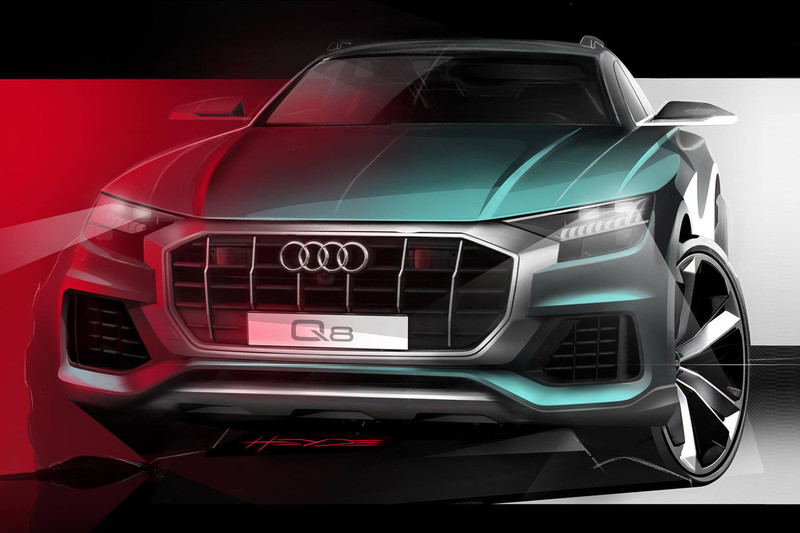 Audi onthult op 5 juni de Q8.