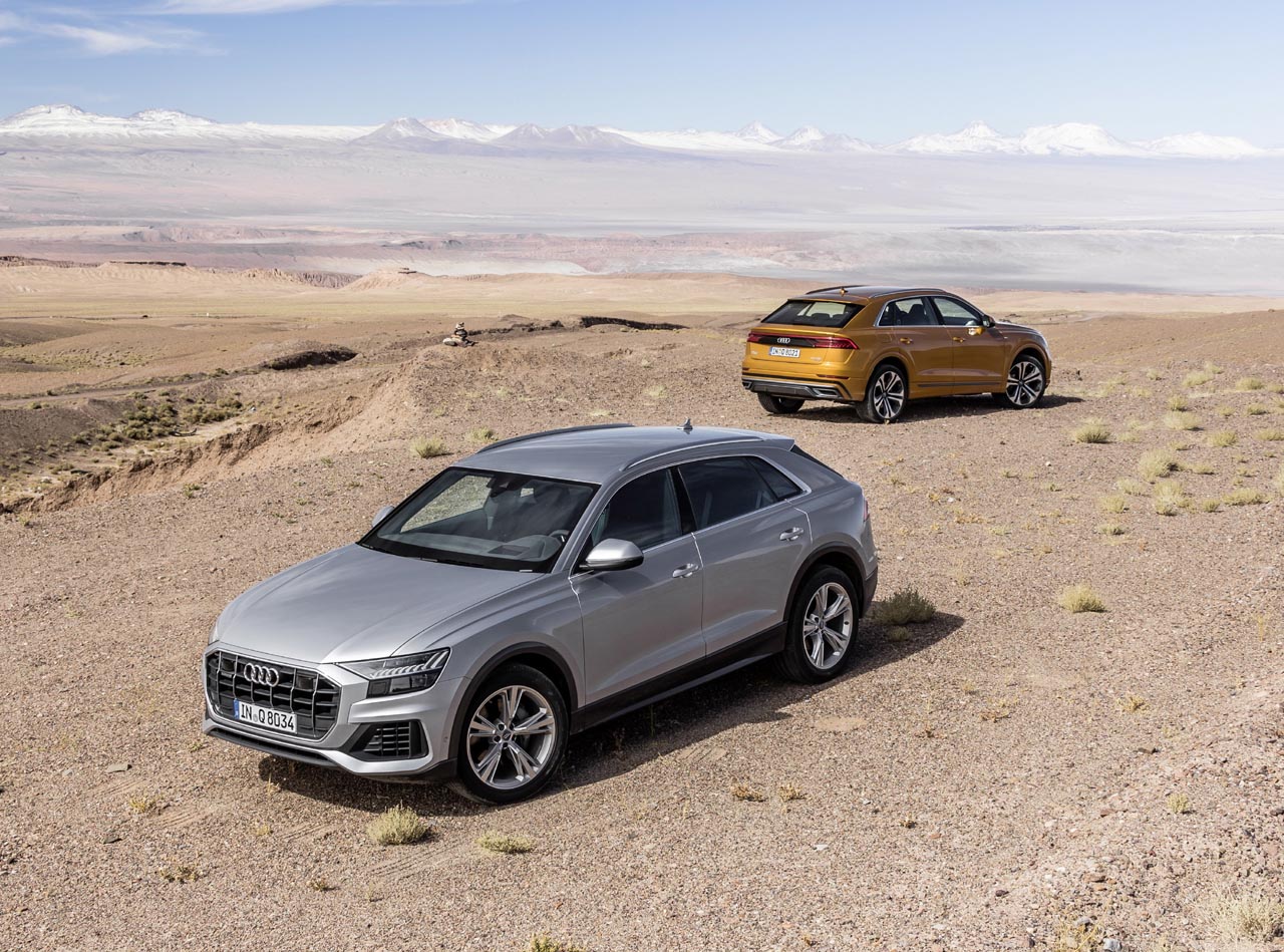 Audi maakt de prijs van de Q8 bekend, zodat de auto nu besteld kan worden.