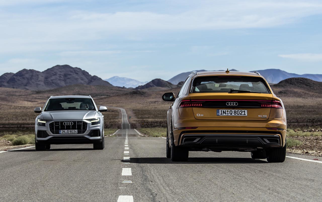 Audi maakt de prijs van de Q8 bekend, zodat de auto nu besteld kan worden.