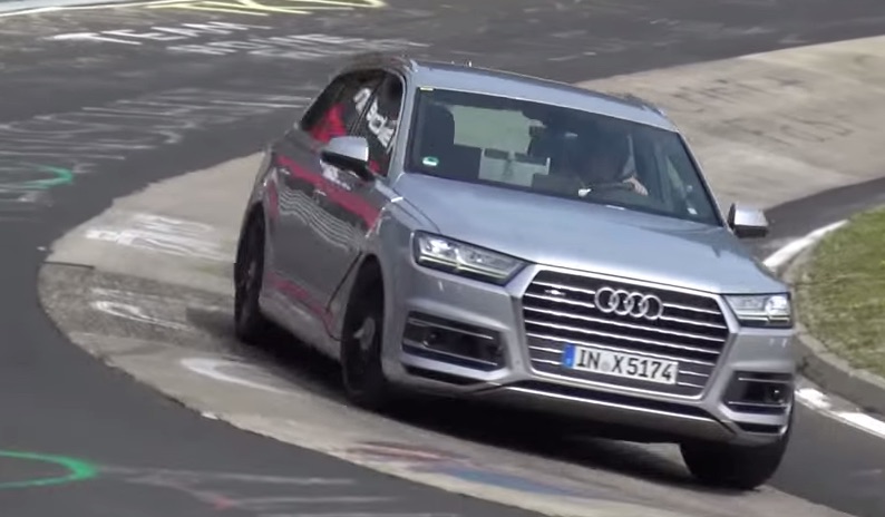 Audi Q7 als snelle SQ7 diesel gesignaleerd.