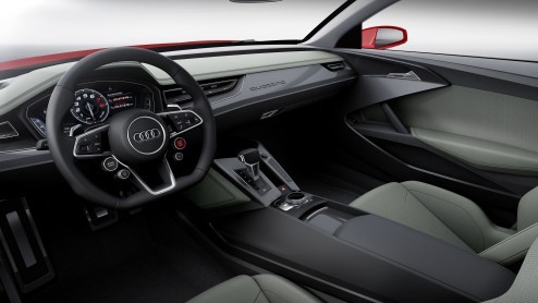 Audi Sport quattro laserlight concept is een snelle plug-in hybride met 700 pk die het licht ziet in Las Vegas.