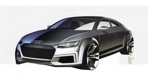 Audi gaat het concept van de TT verder uitbreiden. Behalve als coup en Roadster zijn er ook plannen voor een TT Sportback met plek voor vier personen. In Parijs wordt het studiemodel onthuld.